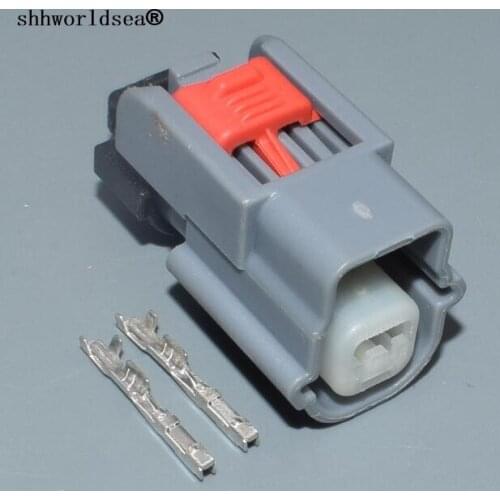 Shhworldsea 1.5mm female 2pin Sensor Plug Female Connector For Buick Excelle Chevron Cruze Malibu