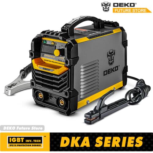 DEKO DC Inverter ARC Welder 220V IGBT MMA Welding Machine 120/160/200/250 Amp for Home Beginner Lightweight
