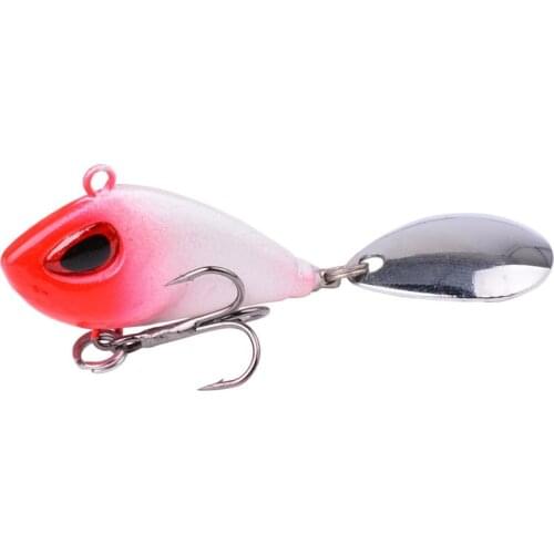 1PCS 6g-22g Metal Mini VIB Fishing Lure 20mm-35mm Winter Ice Fishing Tackle Pin Crankbait Vibration Spinner Sinking Bait