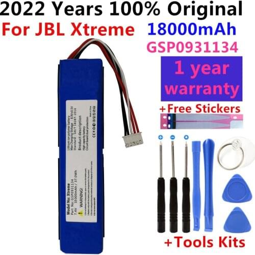 100% Original New 7.4V 18000mAh GSP0931134 Rechargeable Battery Pack for JBL XTREME Xtreme Replacement + Free Tools