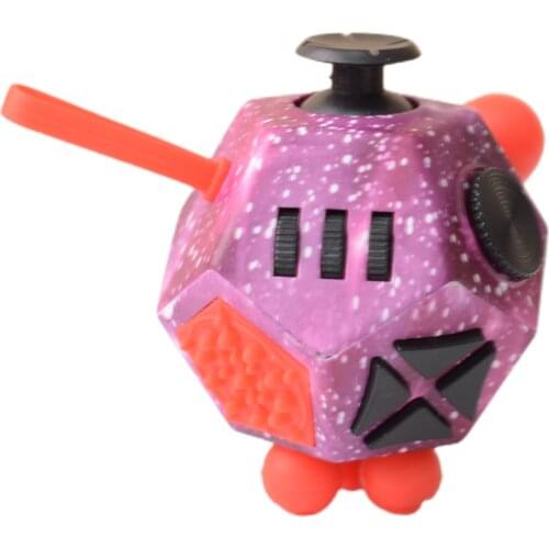 Anti-anxiety 12-Sided Anti Stress Cube Decompression Relieve Dice Relieve Anxiety Relief Depression children adults fun Toy