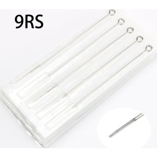 25 PCS Lot 9 RS Sterile Disposable Tattoo Needles 9 Round Shader 9RS Size