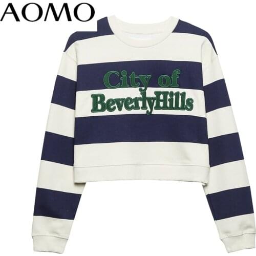 Женские короткие толстовки AOMO China At AliExpress