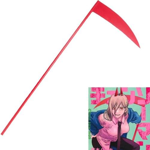 Chainsaw Man Power Red Sickle Cosplay Prop Arms Accessories
