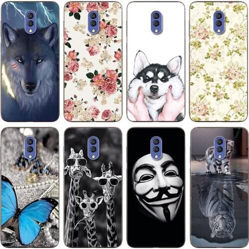 Coque for Alcatel 1x 2019 Case 5.5" Printing Luxury Silicone Cover Soft TPU Phone Case for Alcatel 1x 1X 1 X (2019) Cover