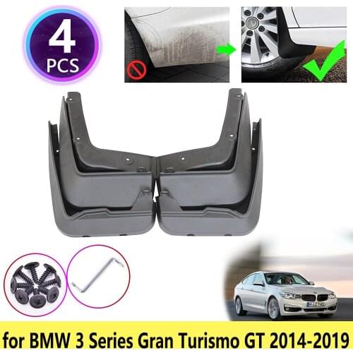 For BMW 3 Series Gran Turismo GT 2014 2015 2016 2017 2018 2019 Mudguards Mudflaps Fender Mud Flaps Splash Guards Car Accessories