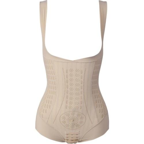 Posture Correcor Underwear PRAYGER Corset Slimming Bodysuits Wait Trainer Shaper Women Magnet Bra Lifter Tummy Trimmer