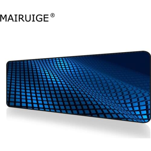 Mouse Pad XXL Balck Geometric Abstract 3D Large DIY Custom Gaming PC 90x40/80x30cm Best Game Custom Desk Mat Gamer Accessories