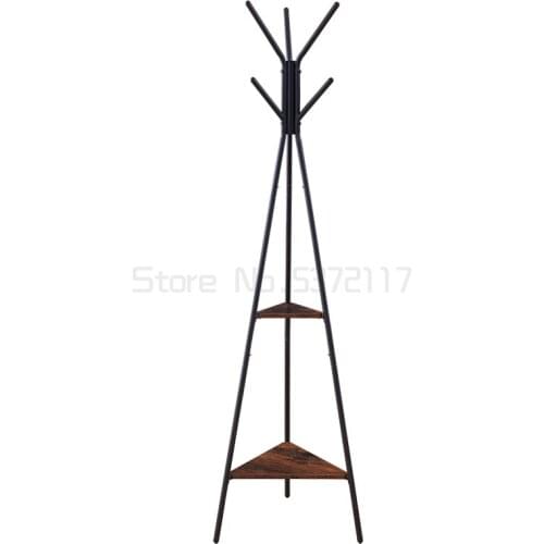 Floor to floor bedroom clothes rack small simple clothes rack Nordic storage rack simple modern clothes hanging bag rack