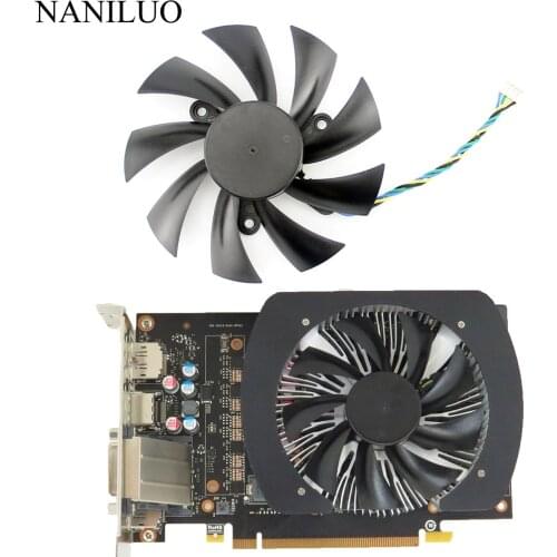 New 87mm DC 12V 4Pin VGA Cooler Fan Replacement For Zotac GTX1060 6Gb GTX 1060 3GB Mini Graphics Video Card