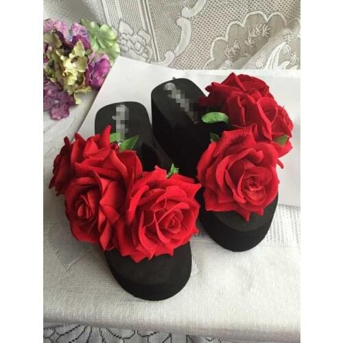 New Summer Sandals Women Shoes Wedges Women Slip Flip Flops Beach Sandals Shoes Casual Sandals Female Ladies Shoe free shipping