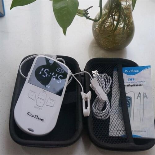 Insomnia Therapy Depression Relief Anti Anxiety Sleeping Aids Device CES Sleeping Therapy Help Sleep Well