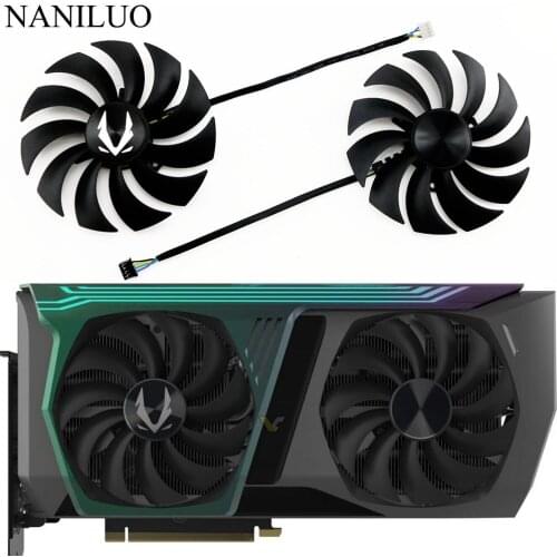100MM 4pin New Original GAA8S2U 12V 0.45A RTX3070 GPU Cooling Fan For Zotac Gaming RTX 3070 AMP Holo Graphics Card