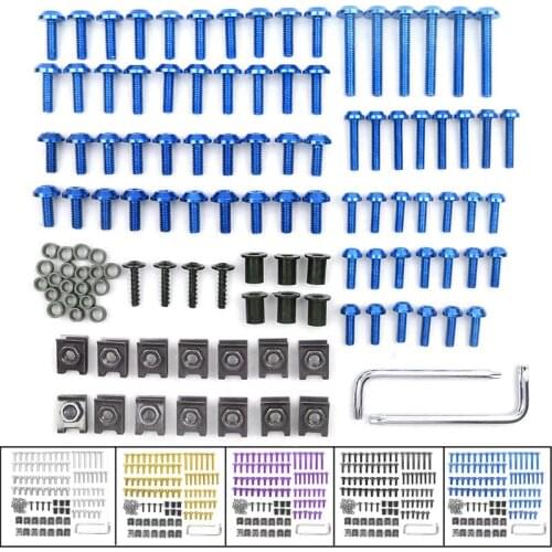 For YAMAHA FZ1 FAZER FZ1N FZ6 FZ6S FZ8 XJ6 XJR1300 XJR1200 FJR1300 VMAX Motorcycle Custom Fairing Screw Bolt Windscreen Screws
