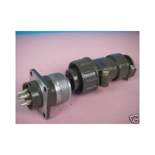 1pcs Heavy Duty 5-Pin Male & Female Cable Connector P5P