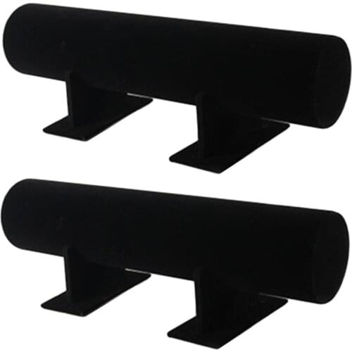 2 Pieces Detachable Headband Hair Hoop Hair Clasp Holder Display Stand Rack