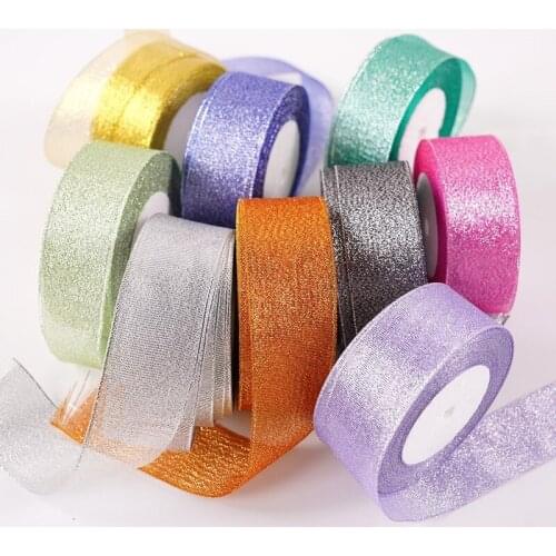 25Yards 4cm Silk Satin Ribbons for Crafts Bow Handmade Gift Wrap Flower Hair Accessories Gift Baking Packaging Color Decorative