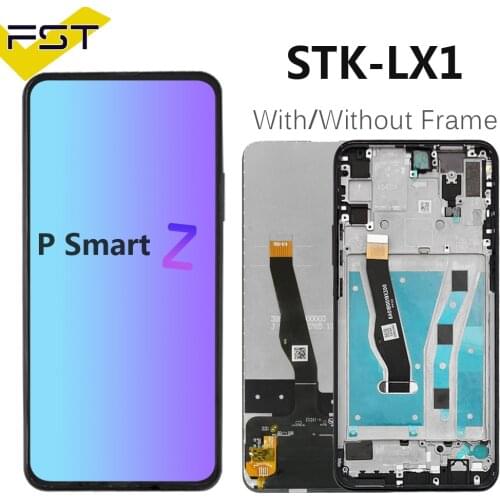 6.59"For Huawei P Smart Z STK-LX1 LCD Display+Touch Screen Digitizer Assembly with Frame For SmartZ Lcd Repair Parts+Tools