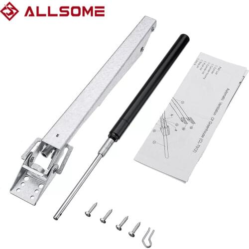 ALLSOME Automatic Greenhouse Garden Window Opener Double Springs Heat Sensitive Barrier-free Automatic Induction Switch Device