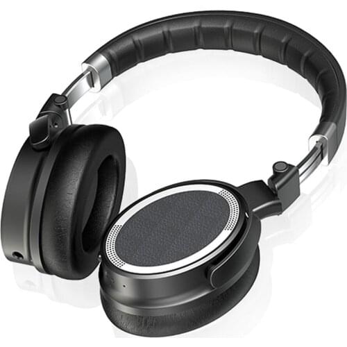 ANC Headphones Bluetooth Over-ear Headset Wireless Active Noise Cancelling Foldable Music Headphone Travel With Microphone