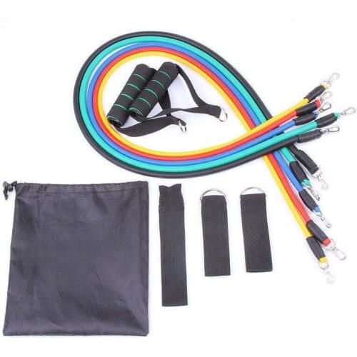 Resistance Bands Pull Rope Sport Set Expander Yoga Exercise Fitness Rubber Tubes Band Stretch Training Home Gyms Workout Elastic