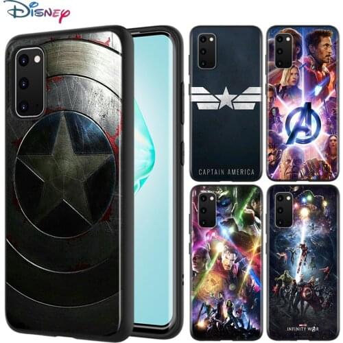 Avengers Captain America For Samsung Galaxy A01 A11 A12 A21 A21S A31 A41 A42 A51 A71 A32 A52 A72 A02S Soft Phone Case