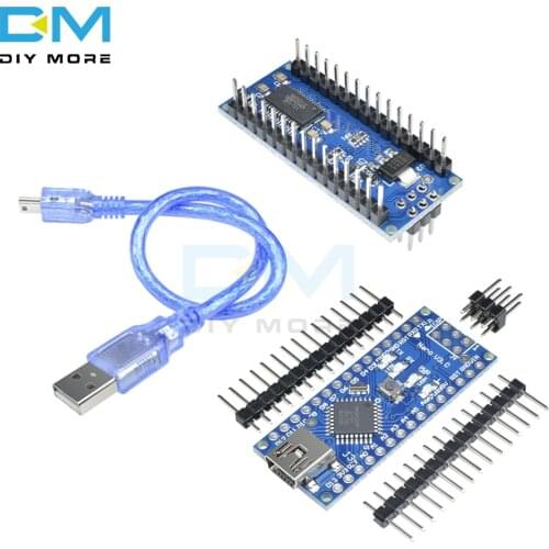 Nano V3.0 3.0 FT232 Chip ATmega328 Atmega328p 16M Board For Arduino Mini Usb With AU USB Cable Mega328 Mega328p Module