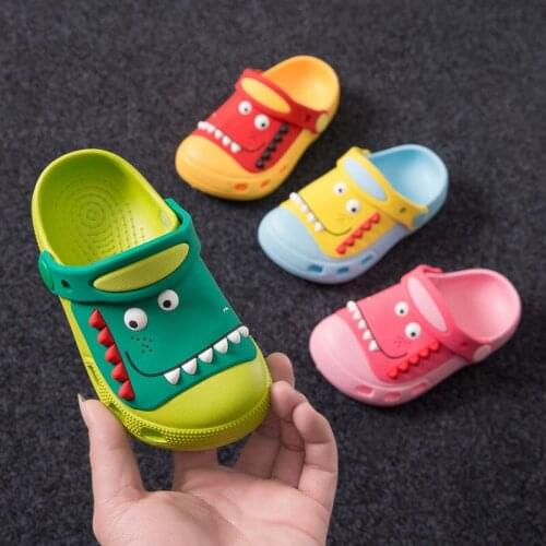 1-6T 2021 Baby Boys Girls Fashion Kid Hole Shoes Non-slip Summer Beach Accessory Casual slippers childrens Sandals New