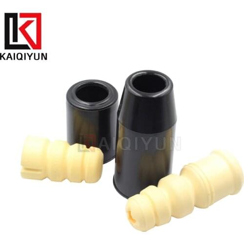 Front & Rear Dust Cover Boot With Rubber Buffer Top Bump Air Shock Absorber Set For AUDI Q5 4B0512137B 8K0412137A 8R0412131D