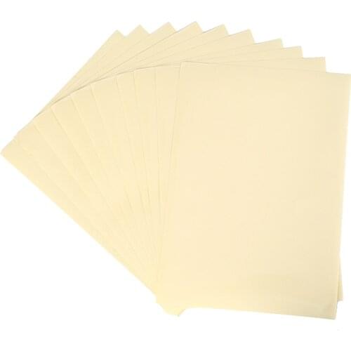 A4 Clear Transparent Self Adhesive Vinyl Film Label Sticker For Laser Printer School Office Supplies