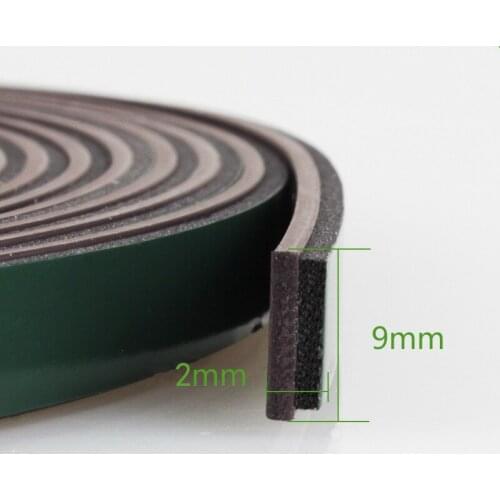 4-10M Self Adhesive Seal Strip Window Door Soundproof Dustproof Weather Stripping Sliding Cabinet Door Sealed Tape Home Hardware