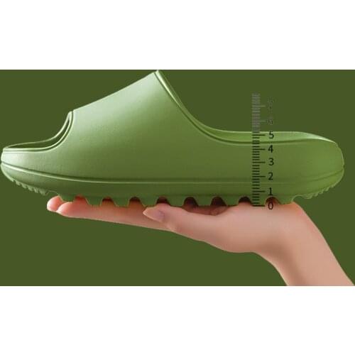 Women Thick Platform Slippers Summer 2021 indoor couple soft non-slip bathing bathroom sandals slippers for men shoes Showes