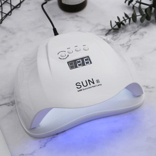 SUN X9/X7/X/X2/X Plus UV LED Gel Nail Dryer High Electric Power Lamp For Nail Manicure Manual/Automatic Dual Lights Nail Lamp
