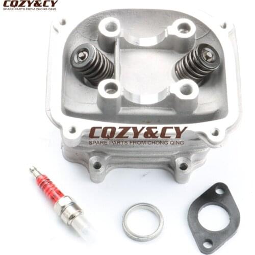 High Performance 58.5mm NON-EGR Cylinder Valve & Spark plug for SCOOTER ATV GY6 150cc 157QMJ