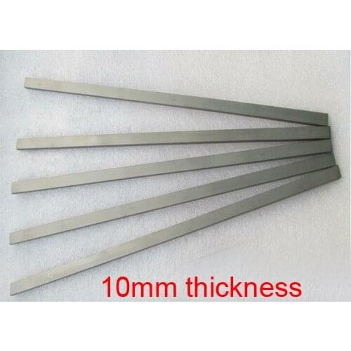 10*10*120 10*10*200 10mm thickness Tungsten steel blade wolfram steel bar router bit Core drill Tungsten carbide lath