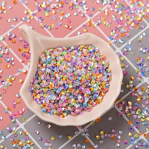 20g/Bag Diamonds 3mm PVC Confetti Glitter Sequins For Crafts Nail Art Decoration Paillettes Sequin DIY Sewing Accessories Gir