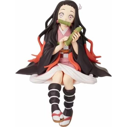 2021 Anime Figurine Model Demon Slayer Kimetsu No Yaiba Kamado Nezuko Figures PVC Model Toys Christmas Gifts
