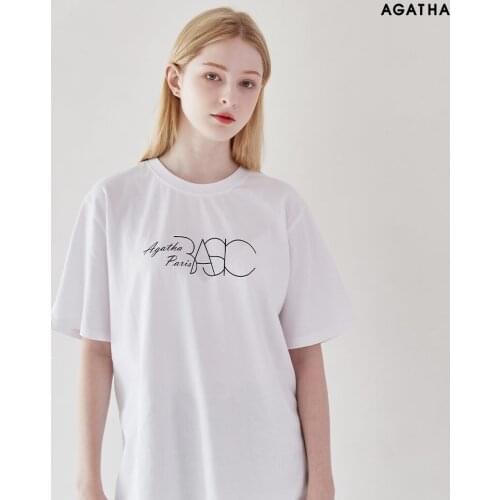AGATHA Basic Round Short-Sleeved T-Shirt [AGT212TS206]