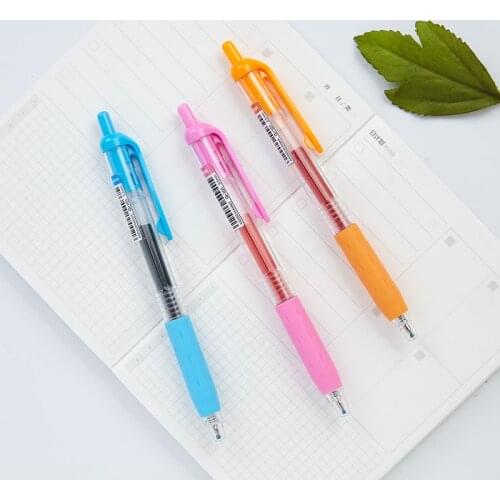 1pcs/ lot For School and Offices Colorful Set Press Quick-drying fashion Colorful Gel Pen