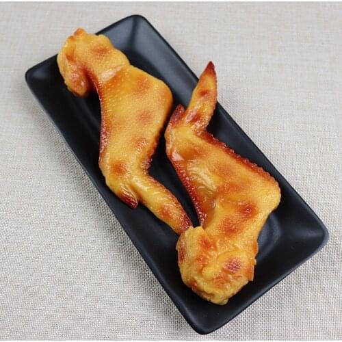 Simulation Food Model Chicken Wings Pork Belly Chicken Legs Meat Shooting Props Sample Decoration