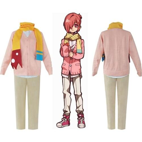 Mitsuba Sousuke Cosplay Halloween Costumes For Women Anime Jibaku Shounen Toilet Bound Hanako Kun Adult Pink Wig Uniform Party