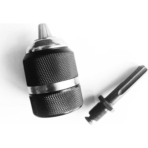 Metal Sleeve 2-13mm Keyless Drill Chuck Drilling Adapter Converter SDS Tool Adaptor Hardware Tool Accessories