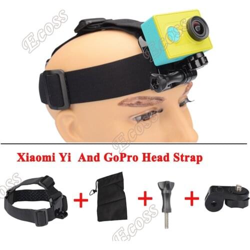 Xiaomi Yi Head Strap Mount Accessories Xiao yi & Go Pro Head Chest +xiao mi yi Adapter For GoPro 4 3 3+ xiaomi yi Accessories