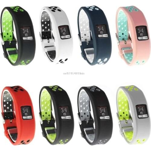 Silicone Replacement Sport Wristband Watch Band for Garmin vivofit 4 Bracelet