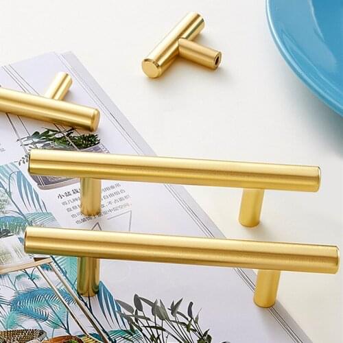 Modern Aluminum Alloy Furniture Handles Cupboard Door Knobs and Handle Bedside Table Drawer Pulls Home Hardware Accessories