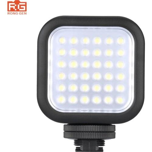 Godox LED36 5500~6500K LED Video Light 36 LED Lights Lamp Photographic Lighting for DSLR Camera Camcorder mini DVR