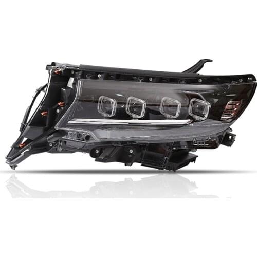 High quality hot sale Auto Lighting Assembly Car Accessories headlight for Toyota Prado Refit 2018year