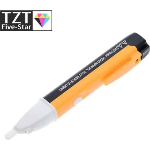 TZT 90-1000V Electric Socket Wall AC Power Outlet Voltage Alert Detector Sensor LED Tester LED Indicator Light Voltage Alert Pen