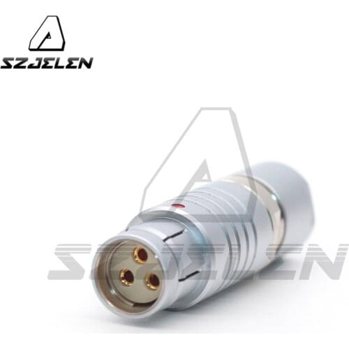 S104-Z-040-80 3Pin female plug Connector ,Phantom Flex 4K power cable plug 3pin female