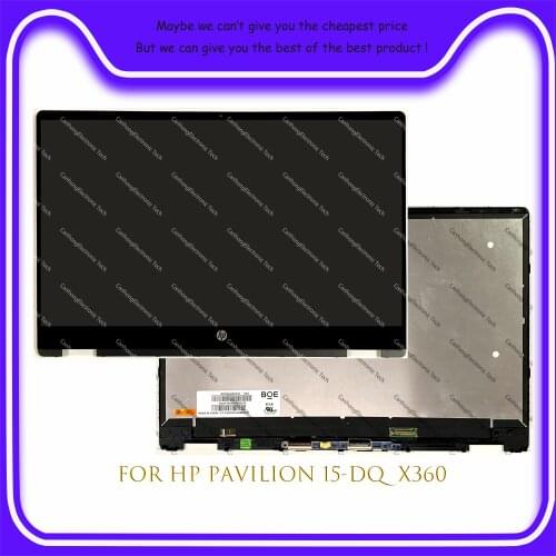 LCD Display Touch Screen Glass Digitizer Assembly For HP Pavilion 15-dq 15-dq1405ng 15-dq1008ur 15-dq1010ca 15-dq1009nw 15-dq100